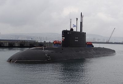 Подводная лодка «Ростов-на-Дону» вернулась из Средиземного моря в гавань Новороссийска 