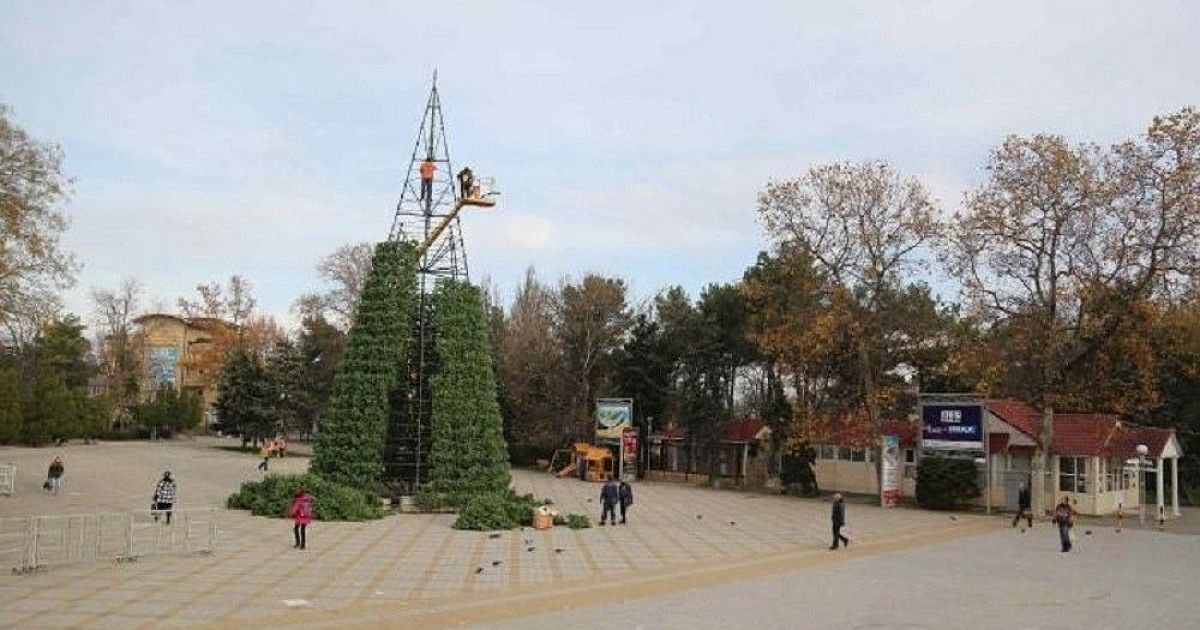 Театральная площадь в анапе