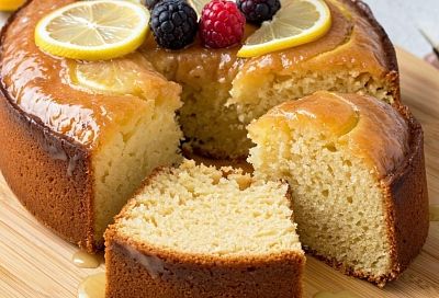 Простой рецепт лимонного кекса из серии «когда гости на пороге». Получается воздушным как облачко