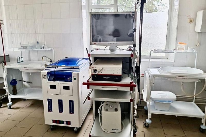 Гулькевичская районная больница получила новый эндоскопический комплекс