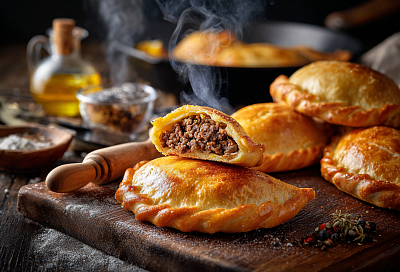 Беляши «как пух», которые исчезают со стола за минуту: нежнее облака, сочнее шашлыка и с хрустящей корочкой