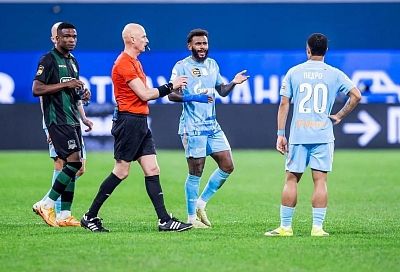 КДК РФС отменил красную карточку в матче «Зенит» - «Краснодар» 