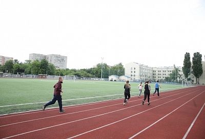 Обновленный стадион КубГУ в Краснодаре открыли для всех желающих