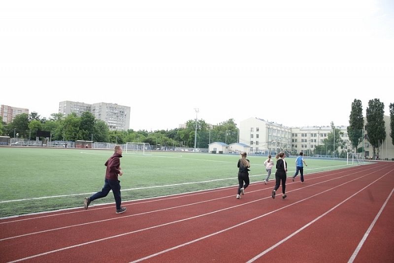 Обновленный стадион КубГУ в Краснодаре открыли для всех желающих