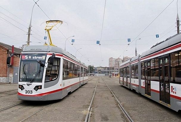 На обновление трамвайного парка Краснодара в 2022 году направят 1 млрд рублей