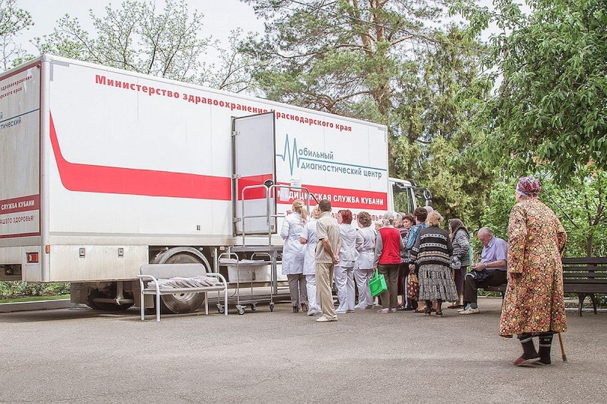 Мобильный комплекс «Диспансеризация» прибыл в Выселковский район