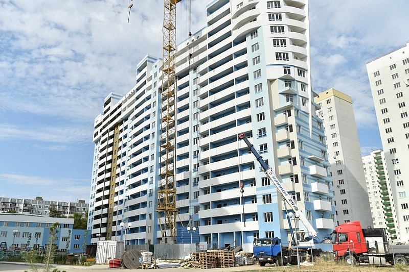 Краснодарский край занял третью место в России по вводу жилья в прошлом году