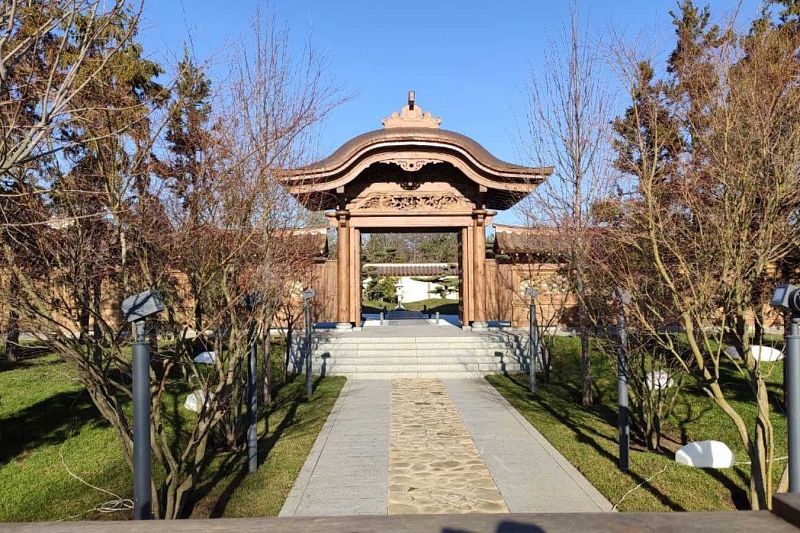 Последние штрихи: как японский сад в парке Галицкого готовят к открытию