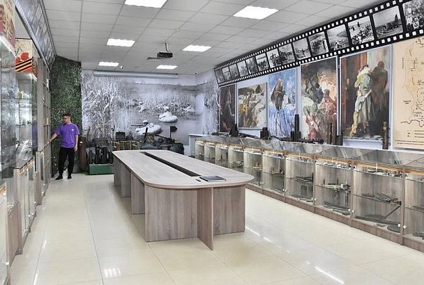 Поисковый музей отряда «Кубанский рубеж» открыли в Славянске-на-Кубани