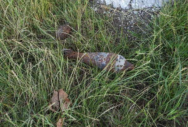 На Кубани недалеко от «Сопки Героев» обнаружены боеприпасы времен Великой Отечественной