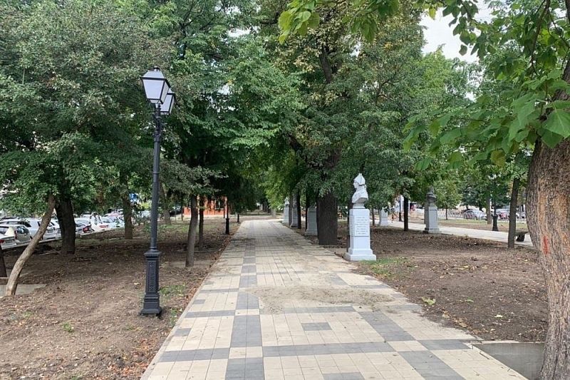 70 деревьев и 1,2 тыс. кустарников высадят на территории Мариинского бульвара в Краснодаре