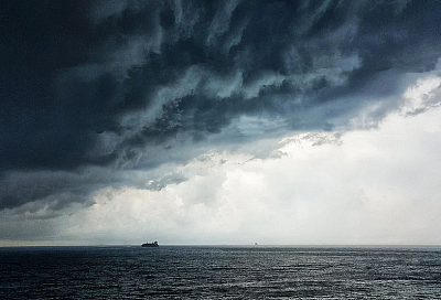 На побережье Черного моря ожидается дождь с грозой