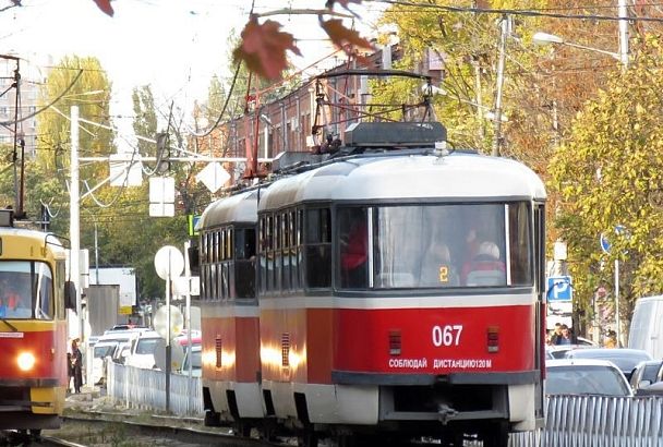 В Краснодаре временно изменится график работы пяти трамвайных маршрутов