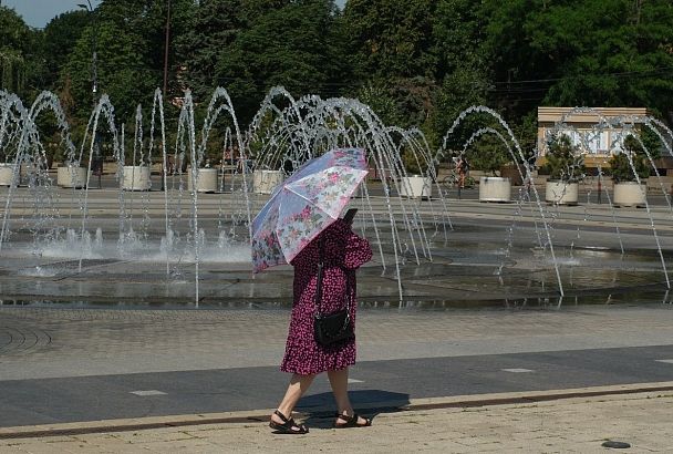 Штормовое предупреждение об опасной жаре до +41 градуса продлили в Краснодарском крае