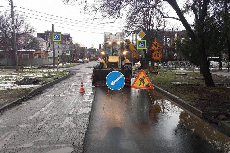 По национальному проекту «Безопасные качественные дороги» в Краснодаре отремонтируют 44 участка
