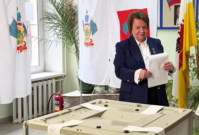 Председатель Общественной палаты Краснодарского края проголосовала на выборах в Госдуму
