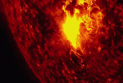 Вспышка высшего класса Х произошла на Солнце: она может «дотянуться» до Земли