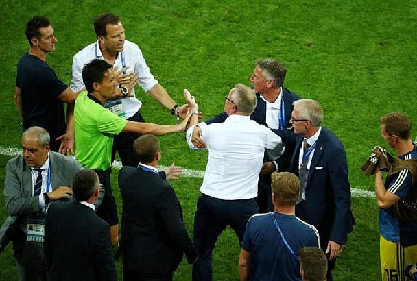  ФИФА оштрафовала представителей Германии за поведение на матче в Сочи