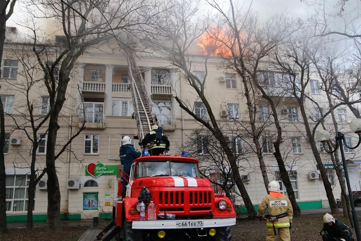 Всем пострадавшим в результате пожара в Новороссийске будет оказана материальная помощь из городского бюджета