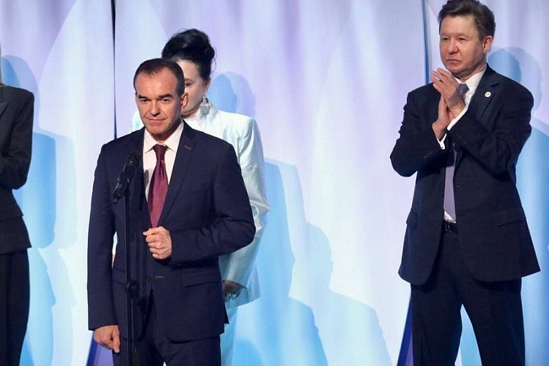 Глава Кубани Вениамин Кондратьев принял участие в открытии академии художественной гимнастики в Сириусе