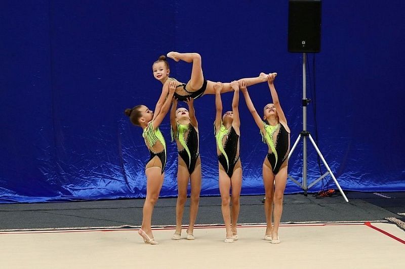 Соревнования на кубок губернатора по художественной гимнастике стартовали в Краснодаре