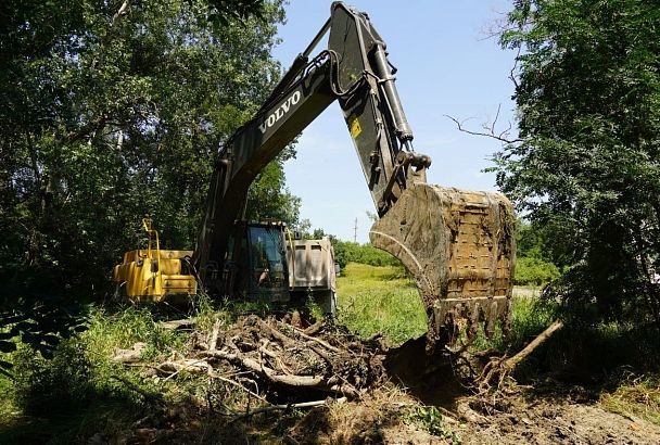 В Краснодарском крае очистили почти 200 километров русел рек 