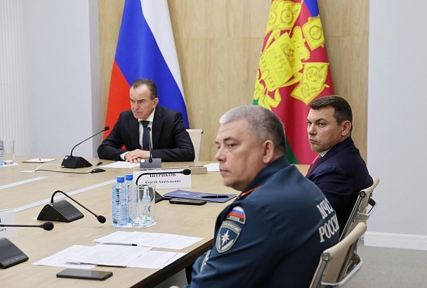 Губернатор Кубани Вениамин Кондратьев принял участие в заседании Правительственной комиссии по предупреждению и ликвидации последствий природных явлений