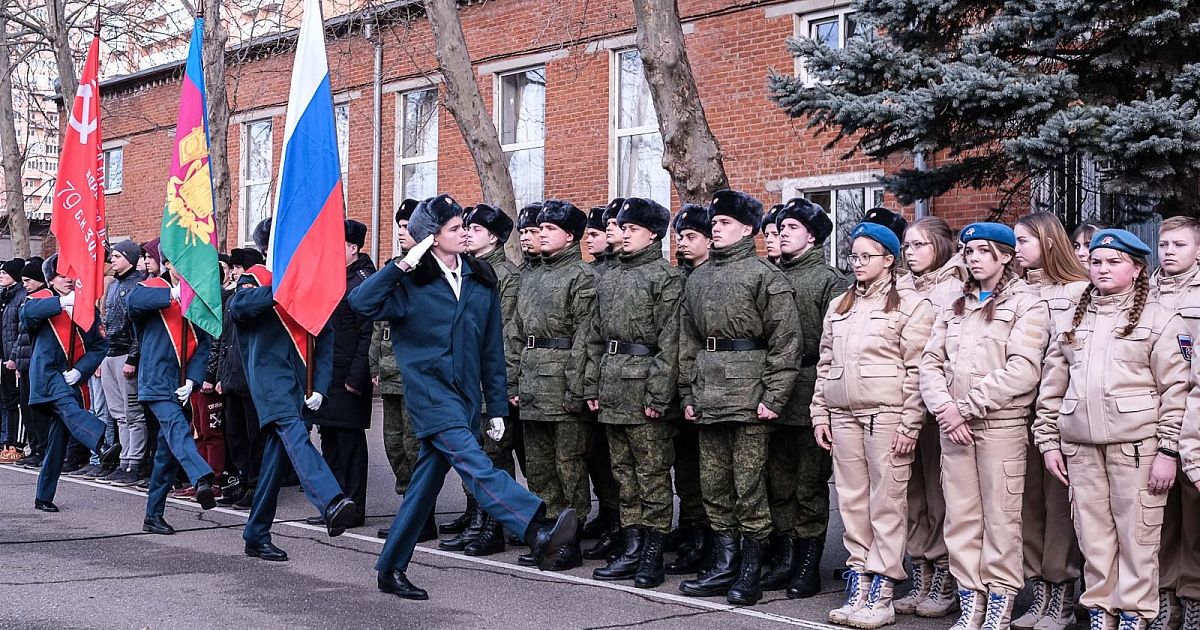 Президентский полк на параде победы