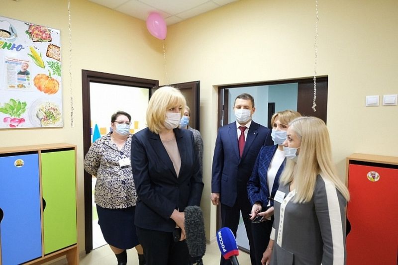 Новый корпус детского сада открыли в Приморско-Ахтарске