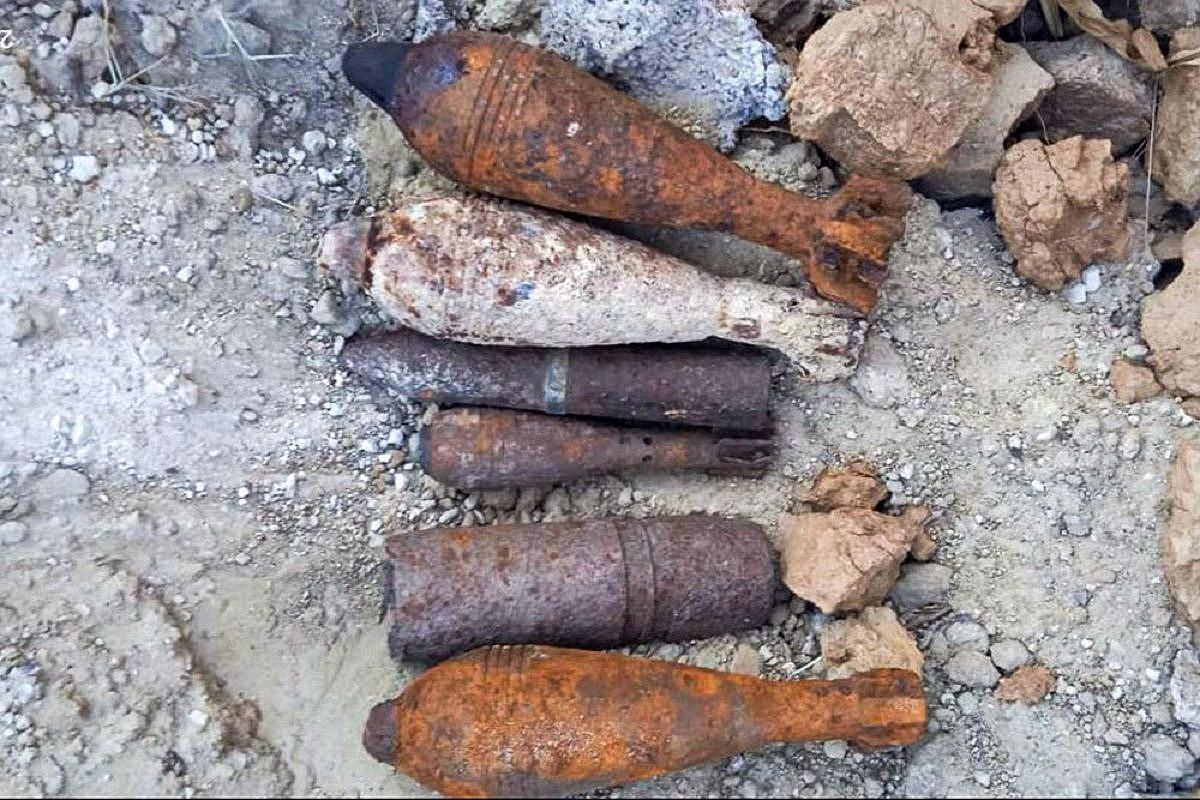 Рабочие нашли боеприпасы времен войны в виноградном поле на Кубани