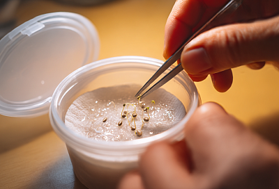 Рассаду перца выращиваю крепкой: проращиваю на 27°C и кормлю фосфором — корни белые, густые и здоровые