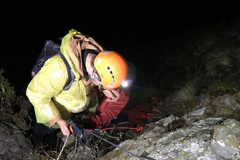 В Сочи спасатели сняли с горного хребта двух жителей Краснодара