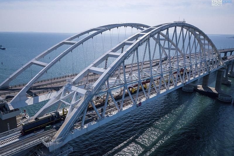 Железнодорожная часть Крымского моста будет одним из самых защищенных транспортных объектов в России
