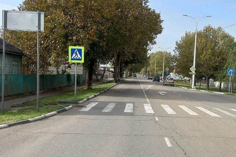 В Краснодарском крае пенсионер на «Ладе Гранте» сбил 12-летнего мальчика на пешеходном переходе