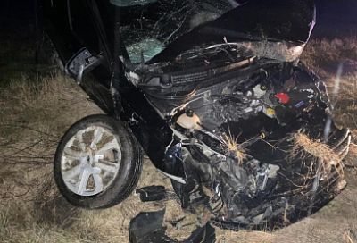 В Адыгее погиб водитель опрокинувшейся «Лады»