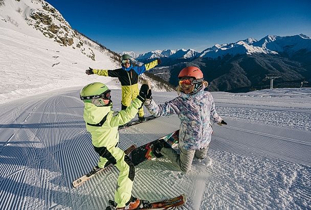 «Роза Хутор» в Сочи ожидает порядка 600 тыс. лыжников в зимнем сезоне