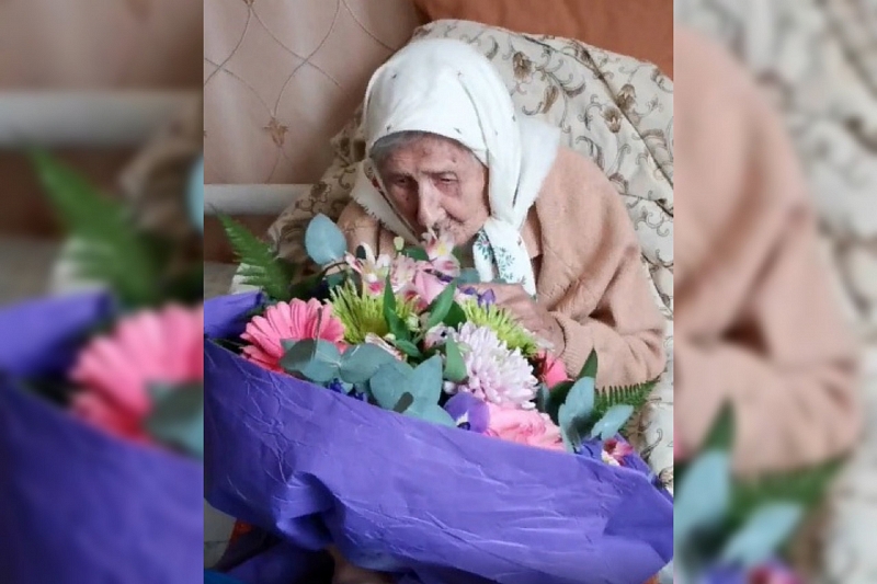 Самая пожилая жительница Краснодарского края отмечает 107-летие