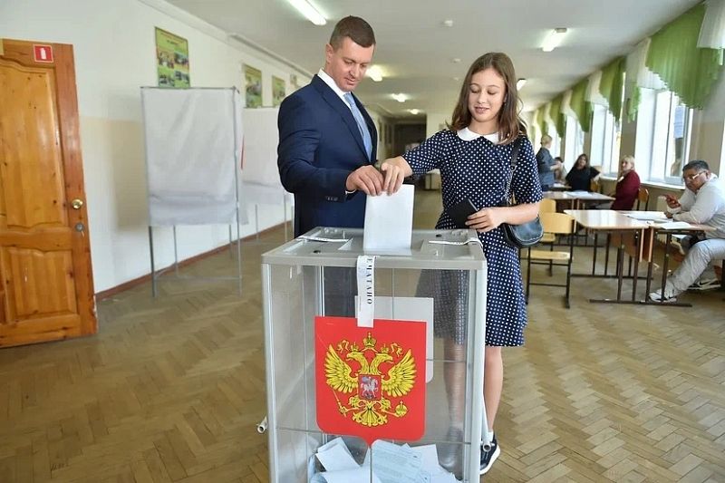 Вице-губернатор Кубани Сергей Болдин принял участие в выборах