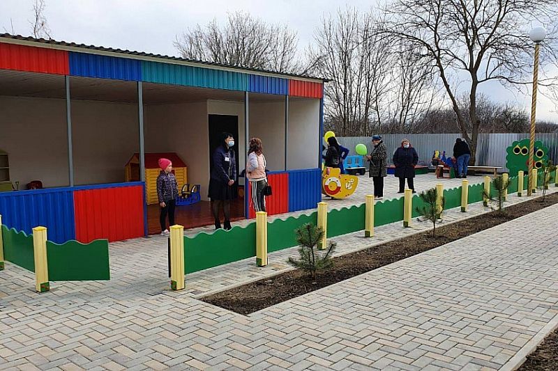 В Абинском районе после капитального ремонта открылся детский сад