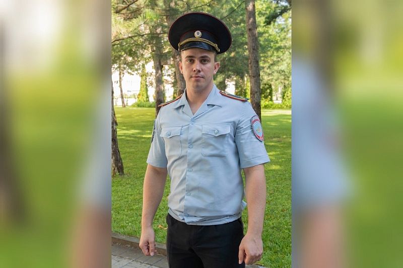Курсант Краснодарского университета МВД задержал мужчину, ранившего ножом прохожего