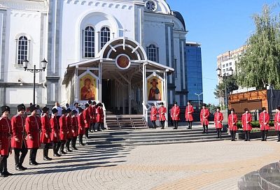 Торжественную литургию провели в Краснодаре в День крещения Руси