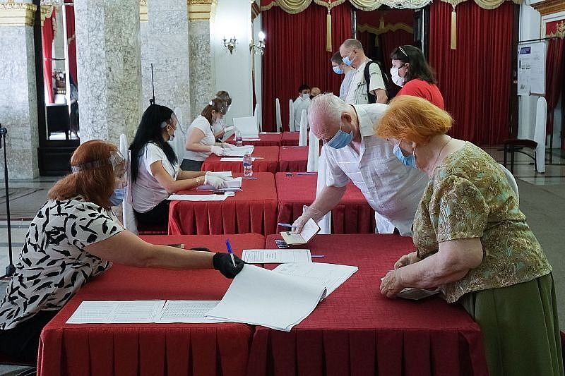 В Краснодарском крае активность участников голосования составила 78,3 процента 