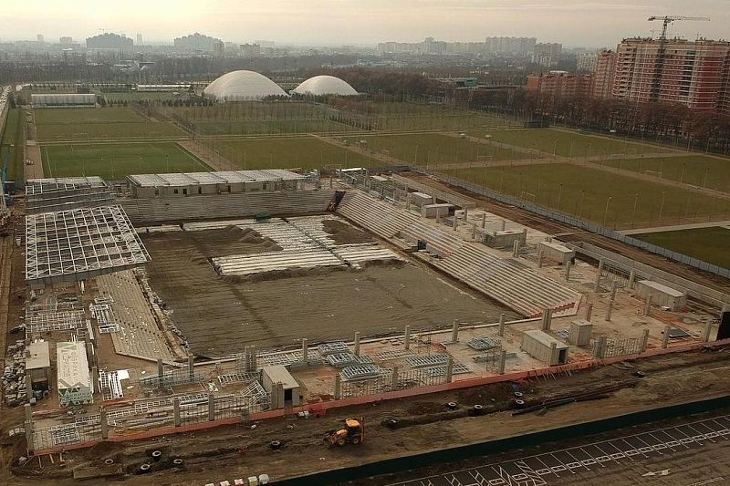 Мэр Краснодара рассказал, кто будет играть на строящемся Галицким стадионе