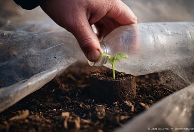 Огурцы в мае? Да, если посадить их в мешки уже в начале апреля