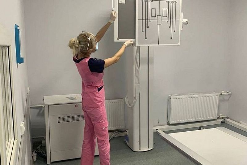 Больница станицы Ленинградской получила новый рентгеновский комплекс