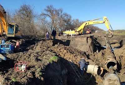 11-километровый участок Ейского группового водопровода ввели в эксплуатацию в Краснодарском крае 