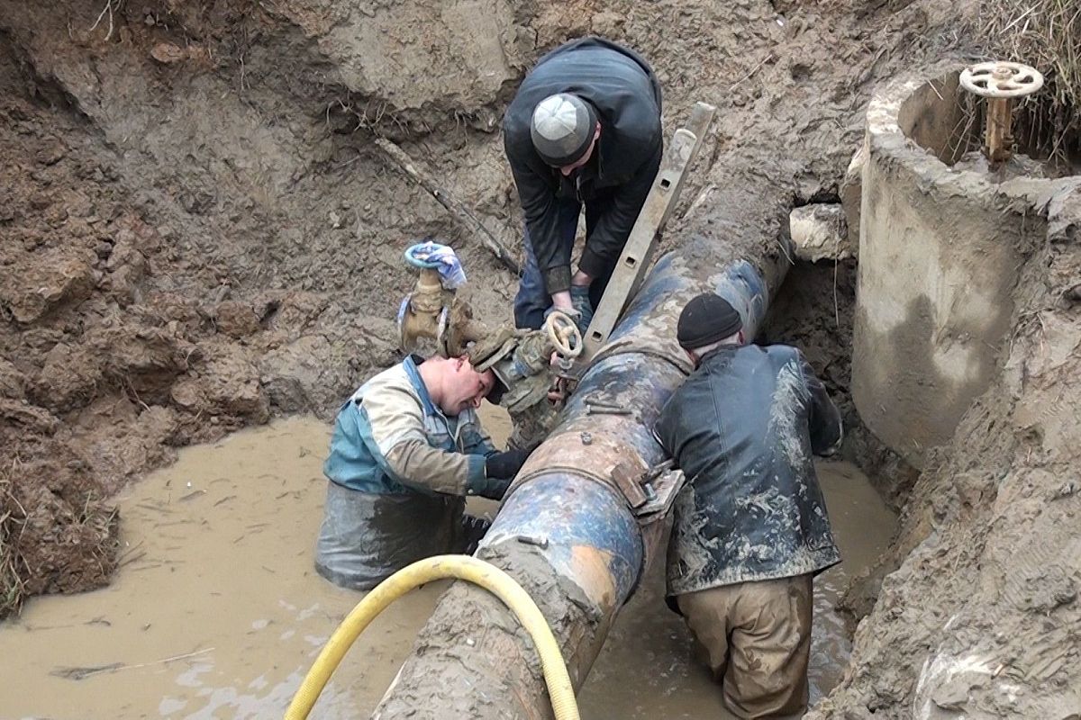 В Туапсинском районе восстановили поврежденный во время ЧС водопровод