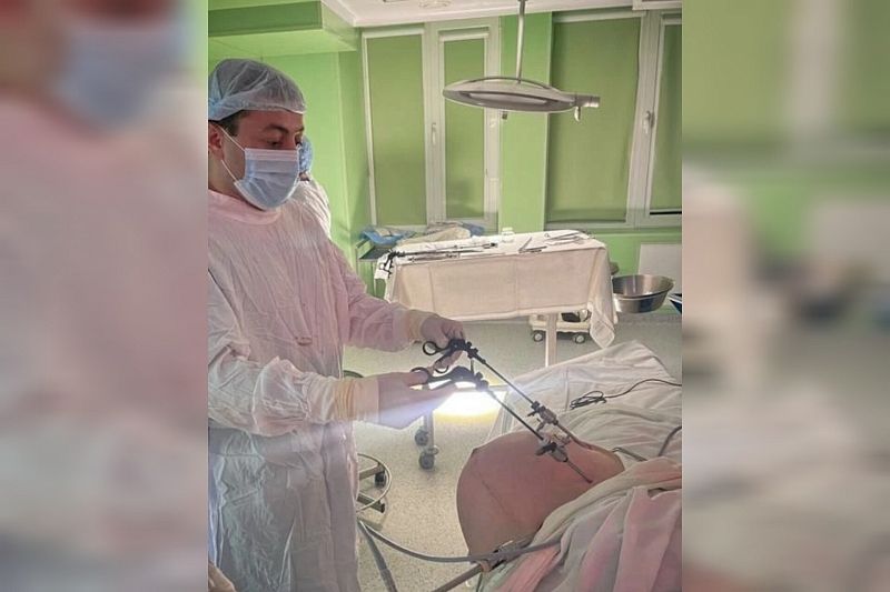 Впервые в истории: краснодарские хирурги удалили женщине воспаленный аппендикс на 38-й неделе беременности
