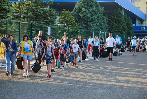 Дети из Херсонской области поедут отдыхать на Кубань и в другие регионы раньше намеченного срока