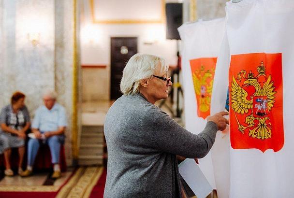 В Краснодарском крае явка на выборы составляет уже более 40%